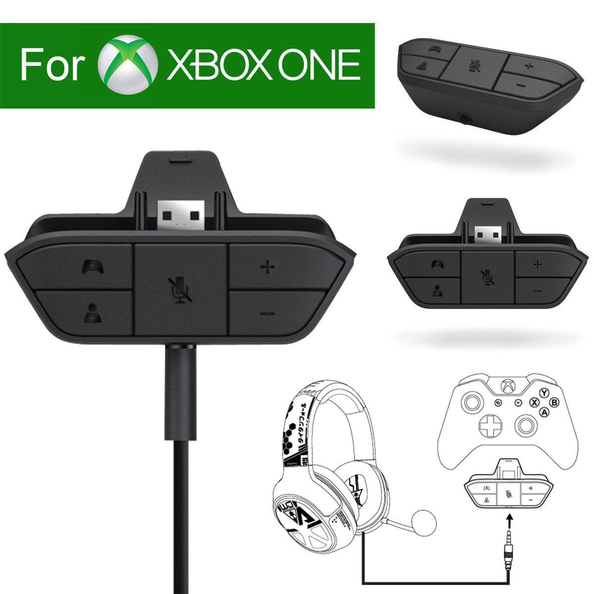 Headphone Adapter Converter Stereo Headset — view 2