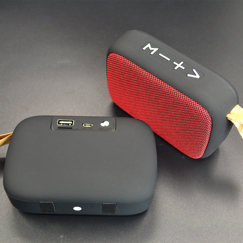 Wireless Bluetooth Speaker Square U Disk Portable Small — view 2