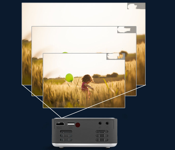 Mini Projector Home Portable 1080P HD Small — view 3