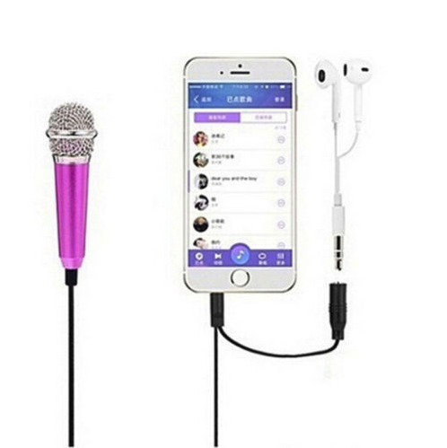 Mini Mobile Phone Microphone Recording Sing Small — view 4