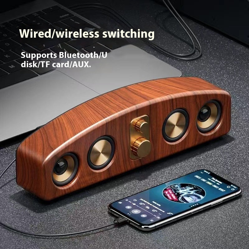Bluetooth Speaker Retro Portable Stereo — view 2