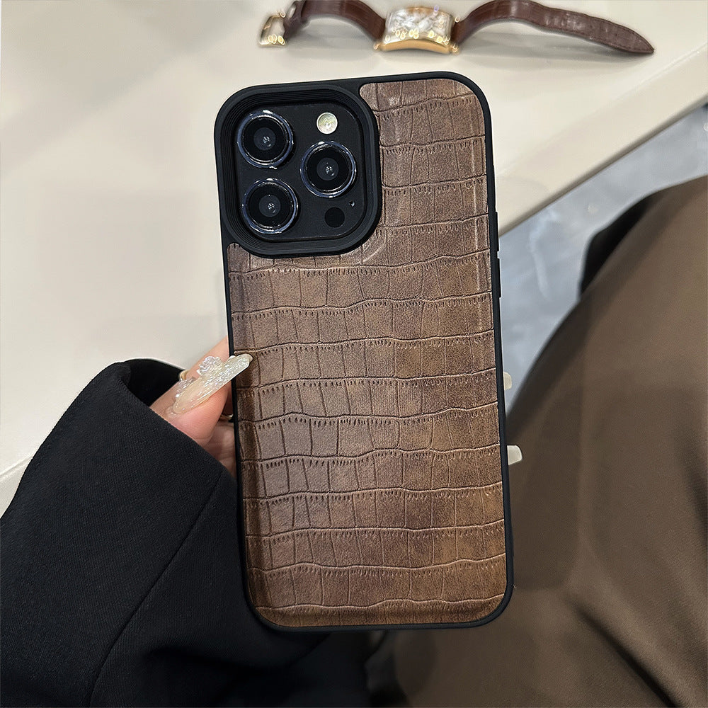 Leather Pattern Phone Case Retro Advanced — view 7