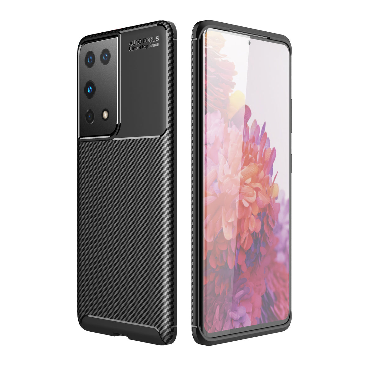 Beetle Phone Case TPU Carbon Fiber Drop Protective — view 2