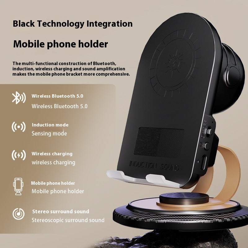 Multi-function Audio Integrated Desktop Folding Portable Induction Bluetooth — view 2
