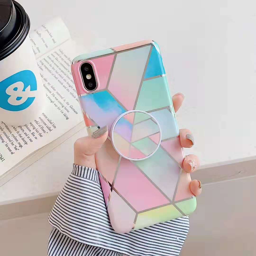 Galvanized Marble Mobile Phone Case — view 5