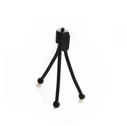 Compatible with Apple, Small Iron Frame Mini Tripod Card Machine Desktop Hose