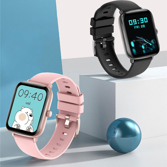 New Color Blood Pressure Heart Rate Exercise Watch Step by Photography
