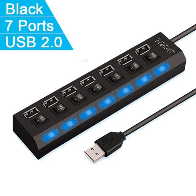 Notebook Computer Mouse Keyboard HUB Hub — view 5