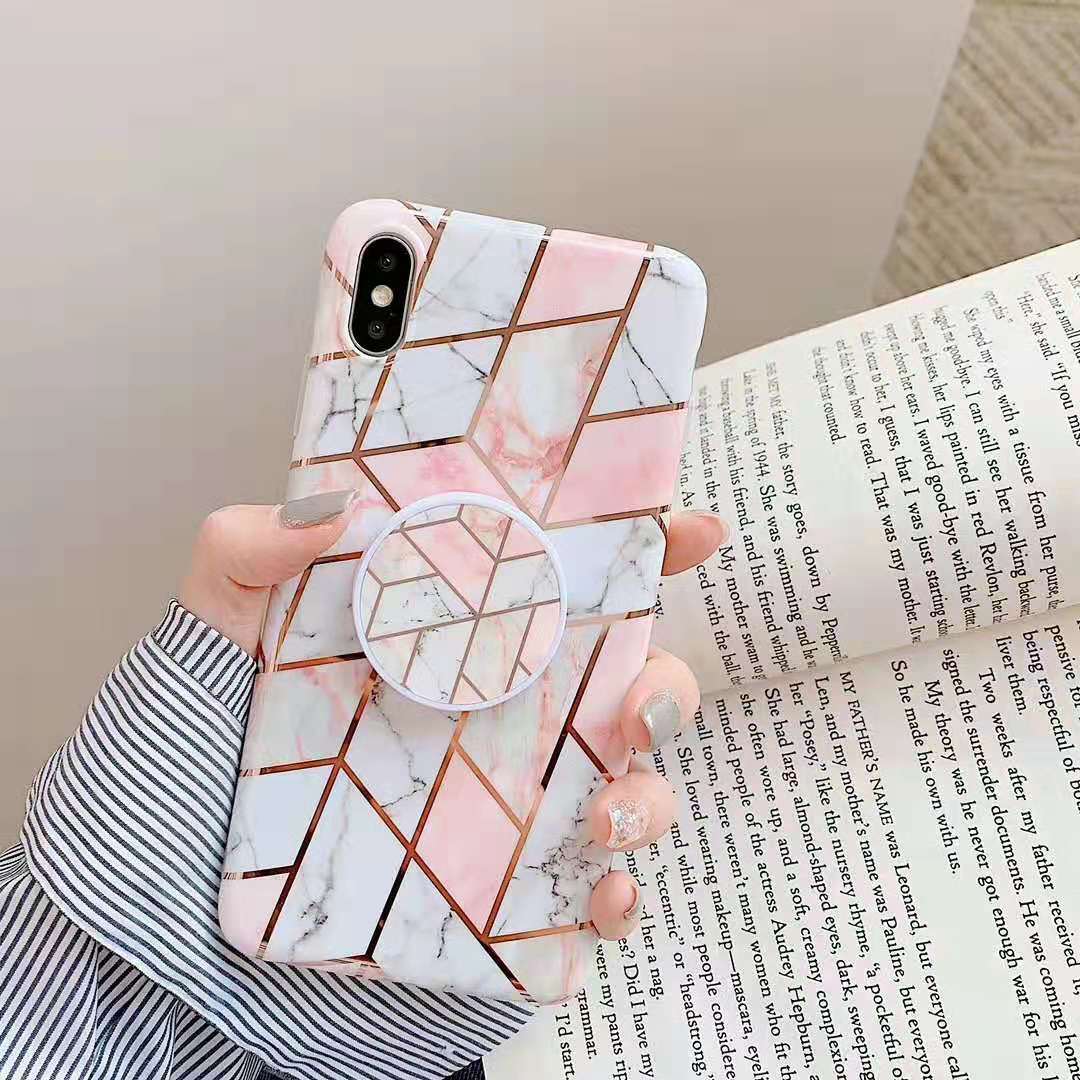 Galvanized Marble Mobile Phone Case — view 7