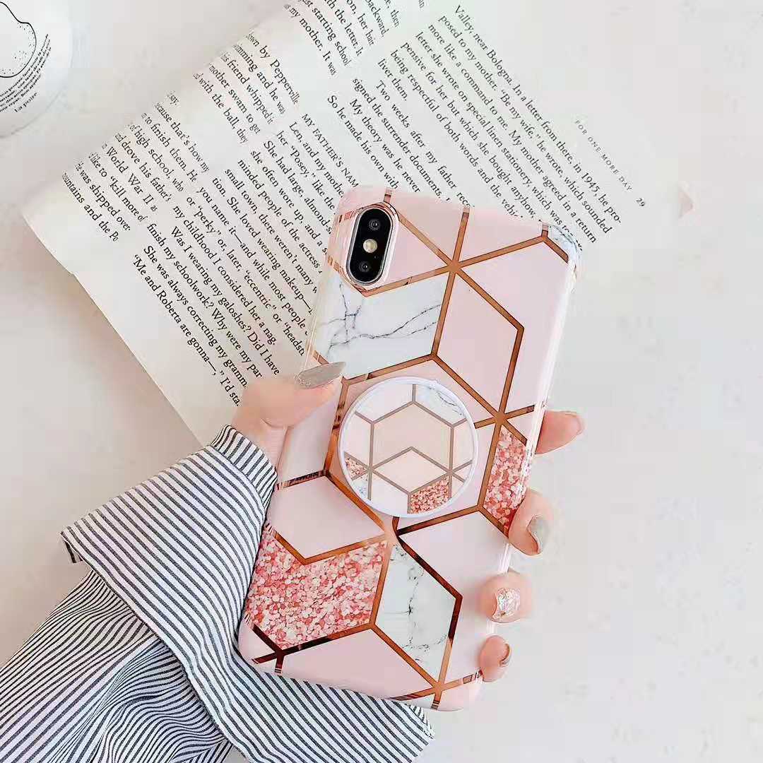 Galvanized Marble Mobile Phone Case — view 4