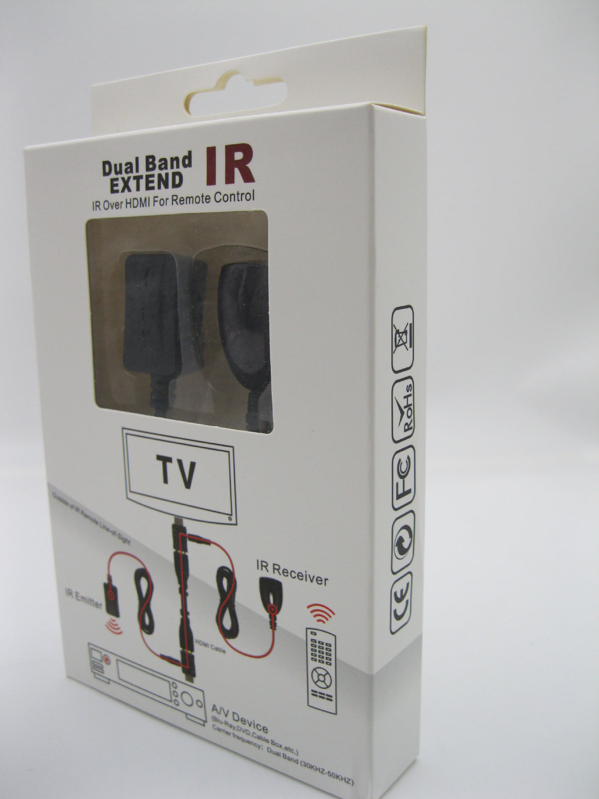 Newest IR Extender Infrared Repeater Remote Control 30 to 60Khz Dual Band IR — view 2