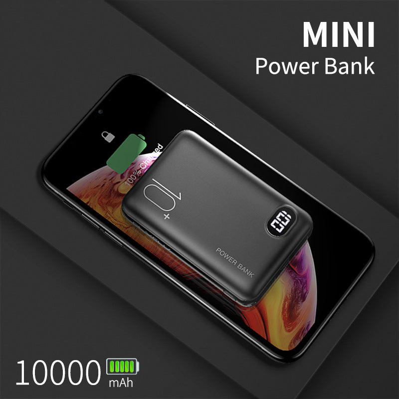 10000mAh Two USB Digital Display Power Bank — view 3