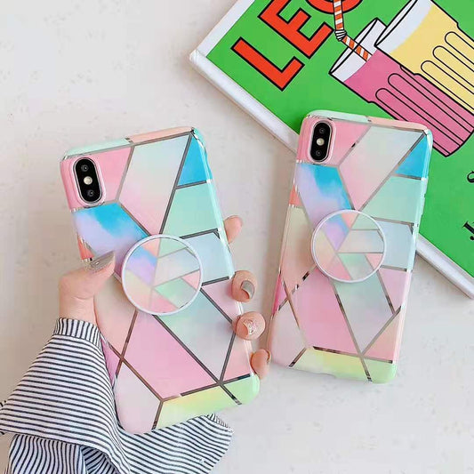 Galvanized Marble Mobile Phone Case — view 2