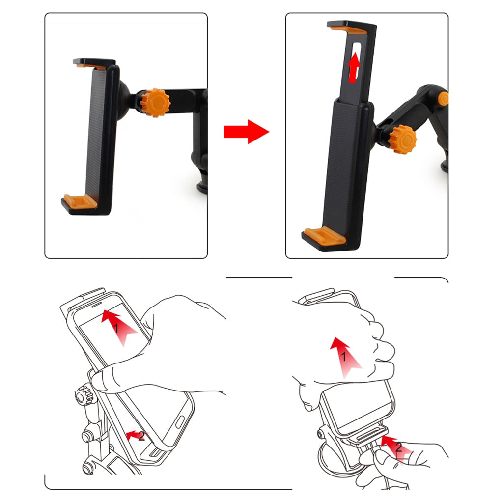 New Foldable Dashboard Suction Universal Car Holder Mount Stand for Phone — view 4