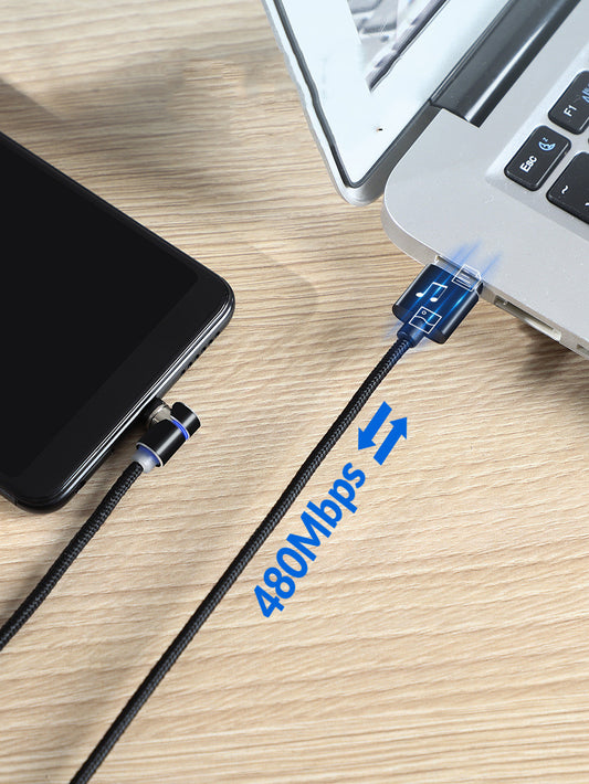 Magnetic Cable LED Magnet Charger USB & USB Type-C USB