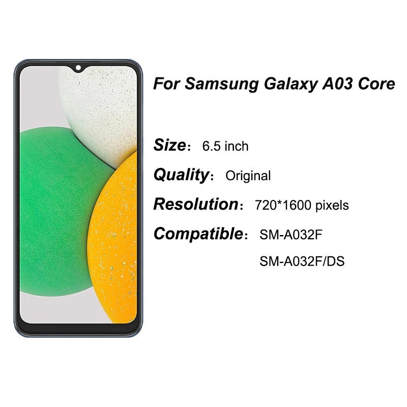 A03 Core Screen Assembly with Framed LCD Inner and Outer LCD — view 4