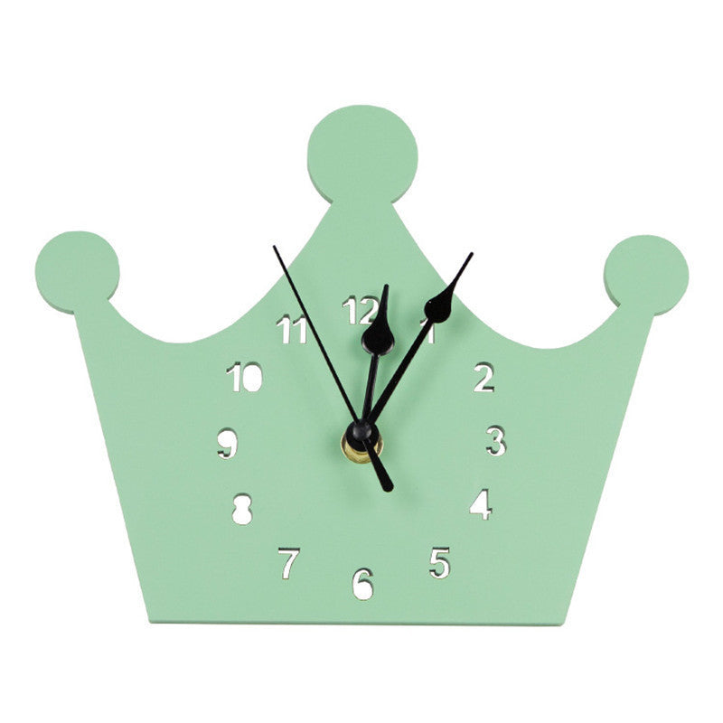 Wooden Cartoon Wall Clock — view 2