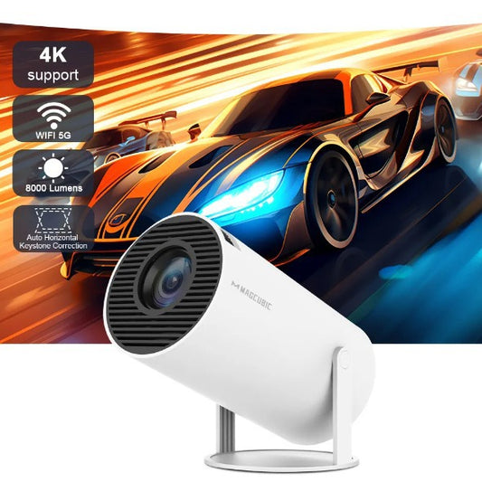 Barrel Machine Hy300 Smart Anzhuohd Projection Screen Home Recommend Projector — view 2