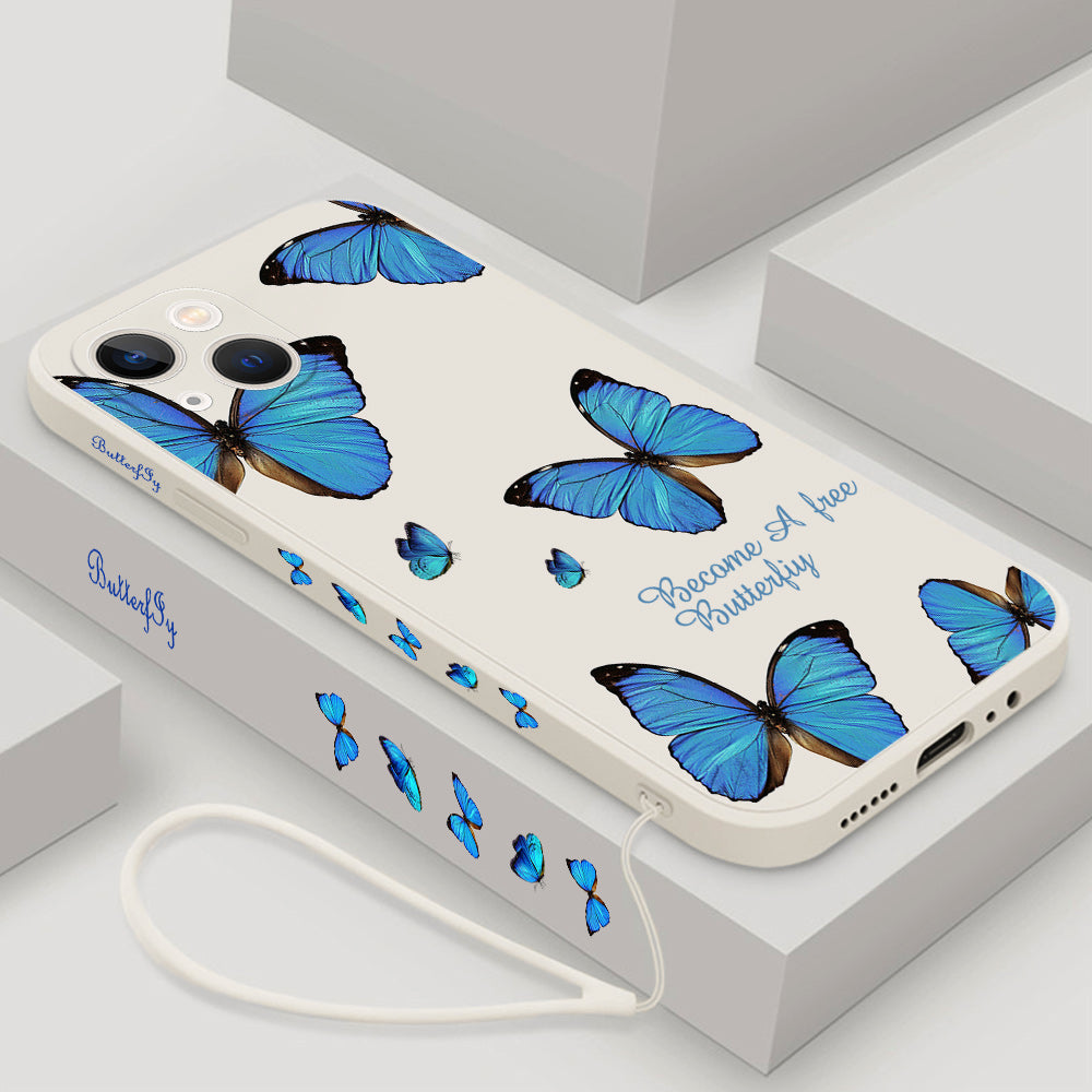 Butterfly Phone Case for iPhone 14 Pro Max 11 12 13 Pro Max — view 3