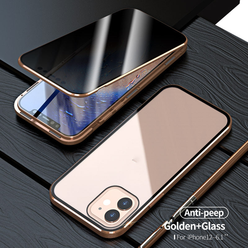 Magnetic Privacy Glass Case Anti-Spy 360 Protective — view 5