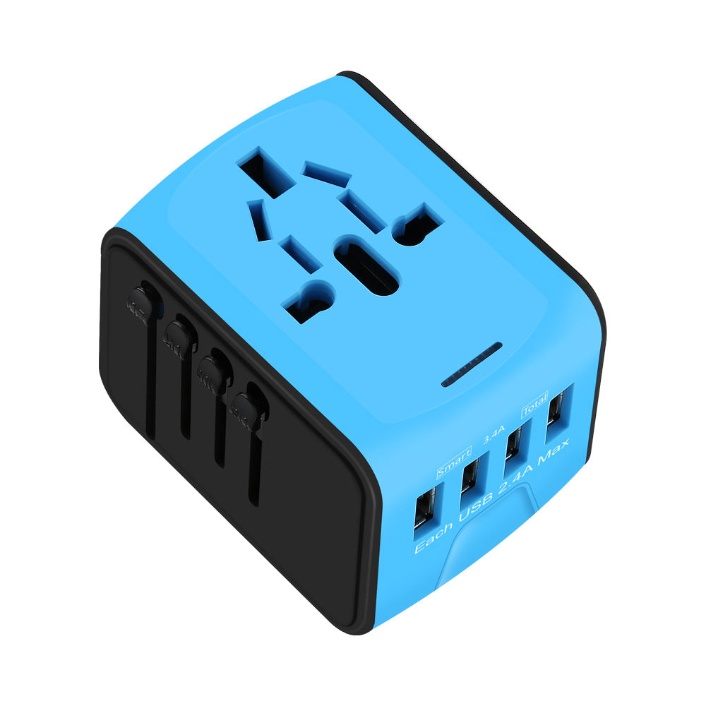 Travel Multifunctional 4 Charging Dock USB Converter — view 7
