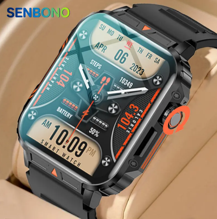 L81 Outdoor Sports Square Smartwatch Answer Call Big Battery Fitness Tracker