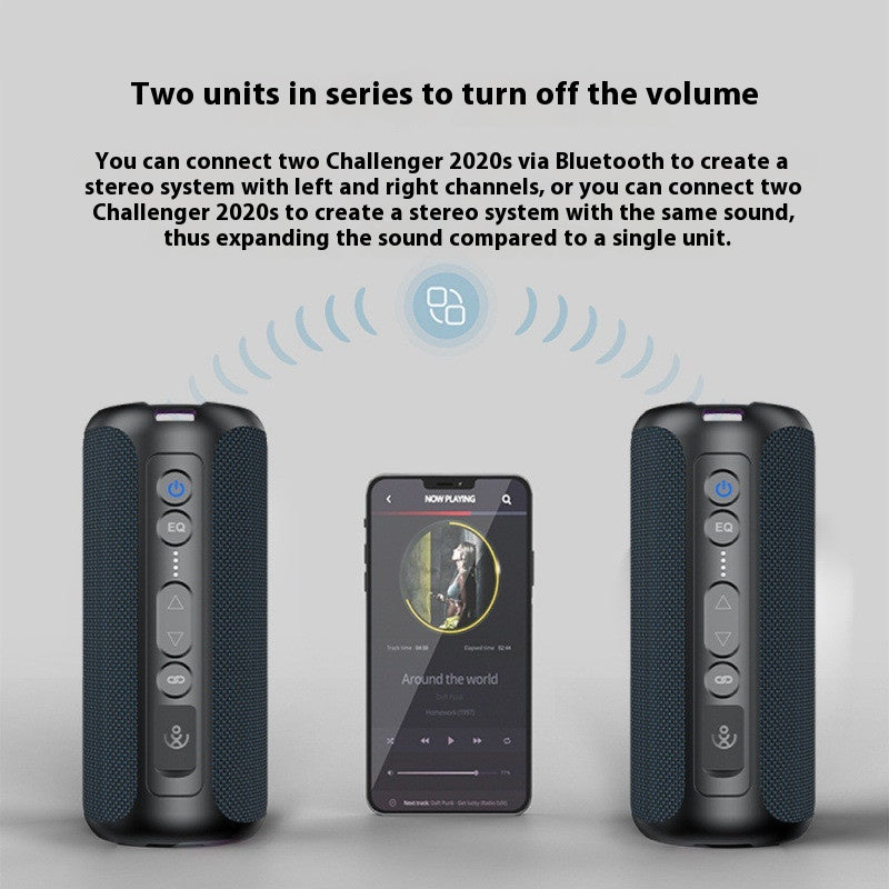 Fashion Personality Portable Bluetooth Speaker — view 2