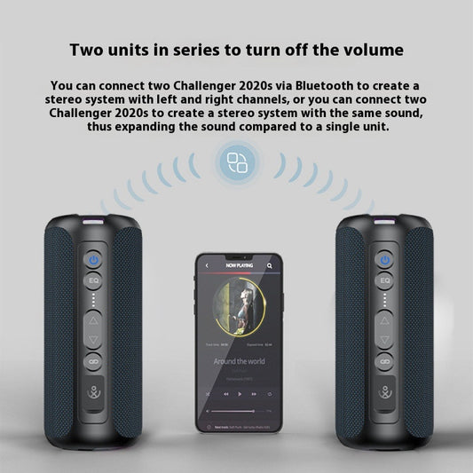 Fashion Personality Portable Bluetooth Speaker — view 2