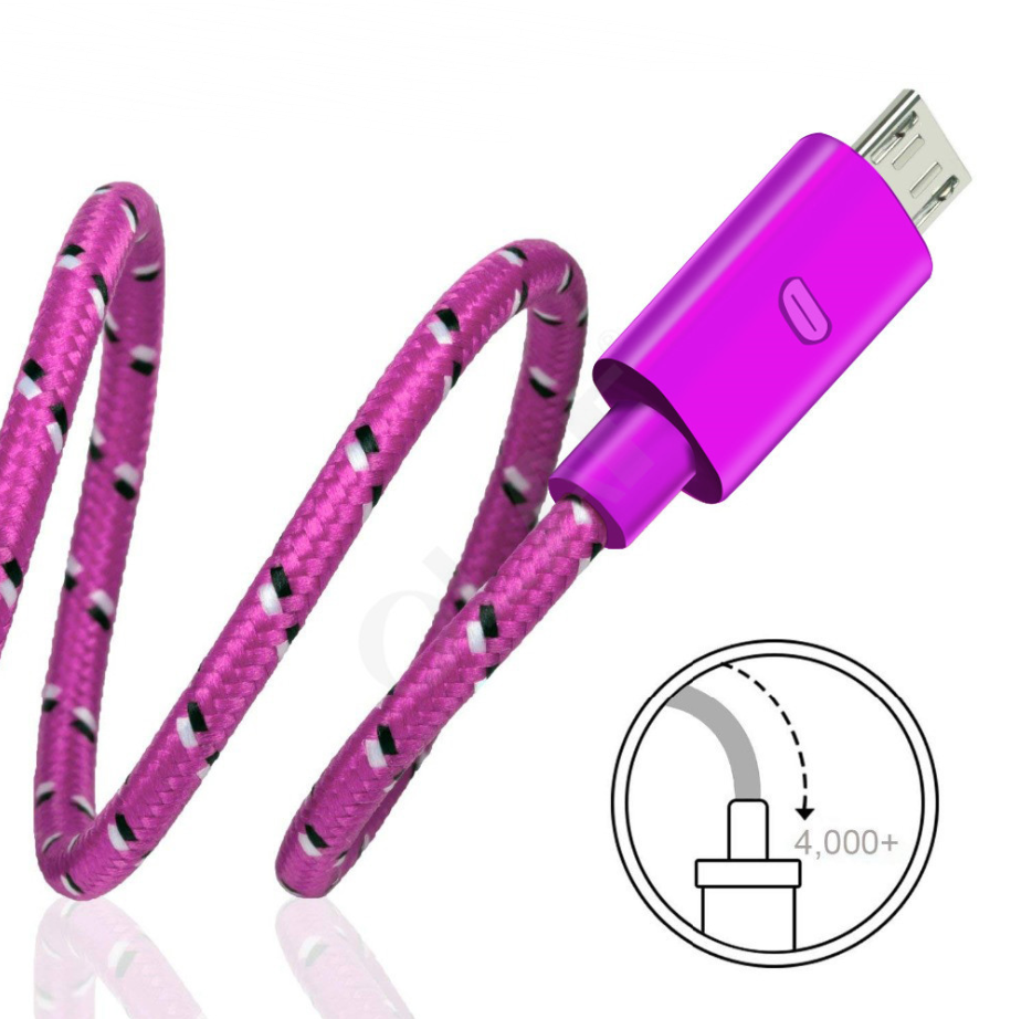Woven Nylon Cloth Data Cable — view 4