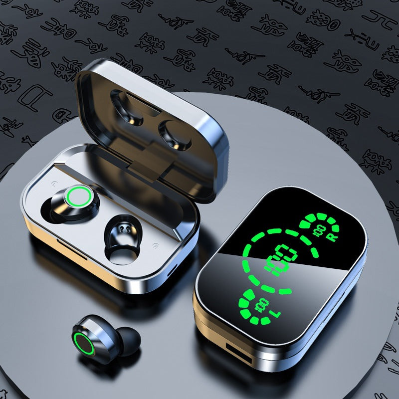 YD03 Wireless Bluetooth Headset TWS Large Screen Smart Digital Display in Ear — view 8