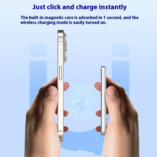 Magnetic Wireless Power Bank Mobile Supply — view 2