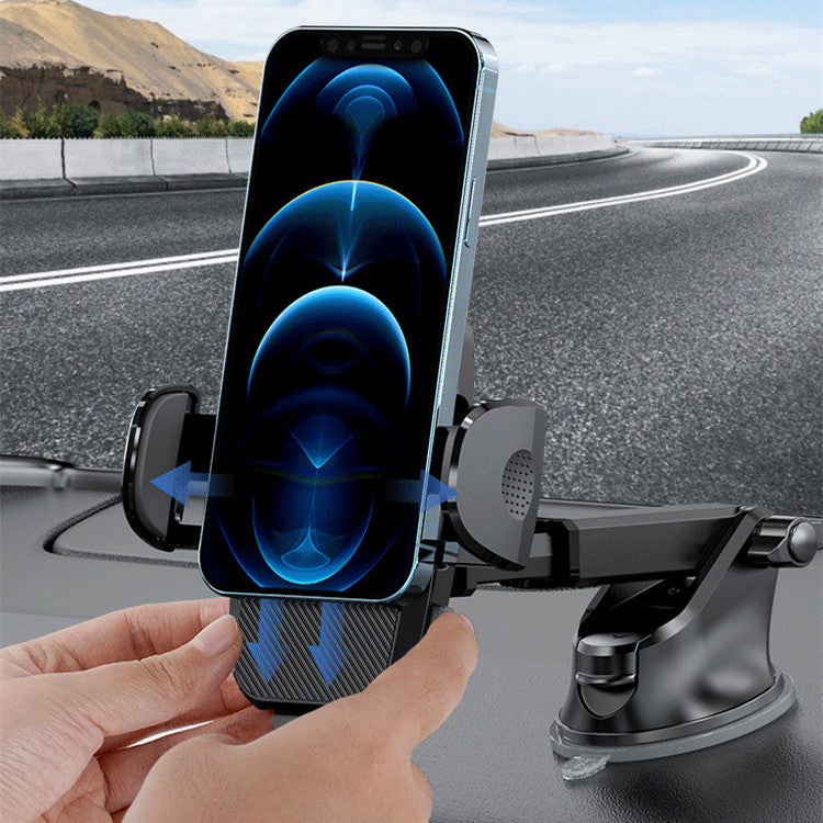 Multifunctional Car Phone Holder Windshield Gravity Sucker Mobile Phones Stand — view 4