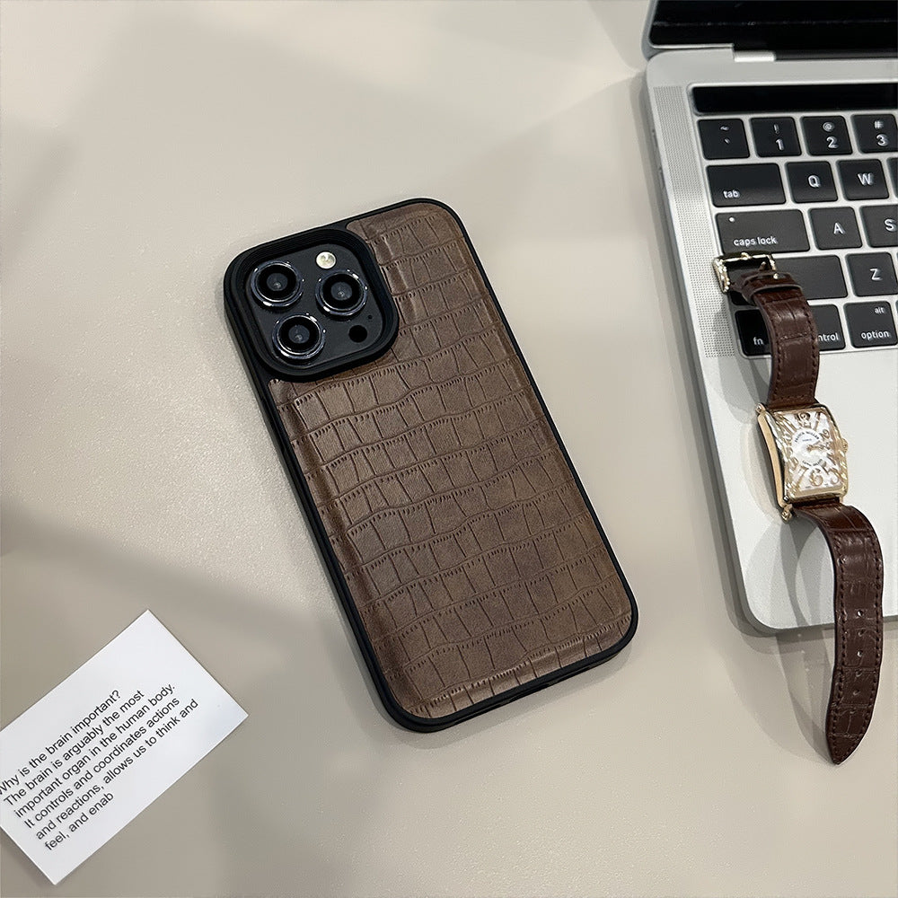 Leather Pattern Phone Case Retro Advanced — view 2
