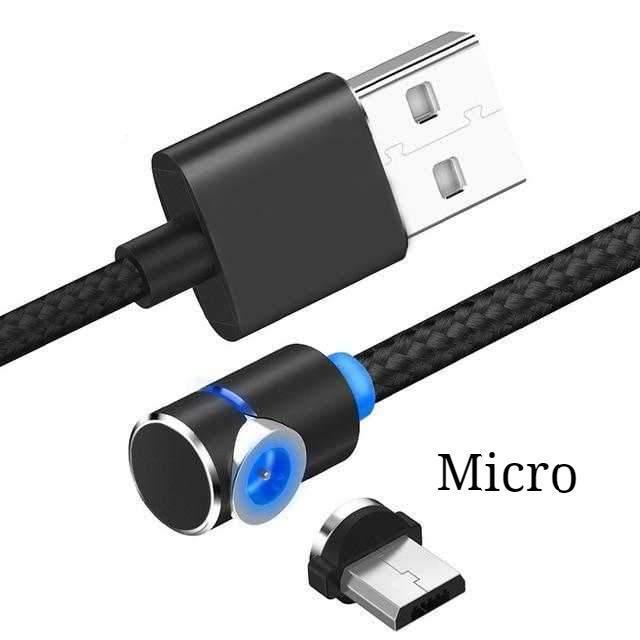 Magnetic Cable LED Magnet Charger USB & USB Type-C USB — view 2