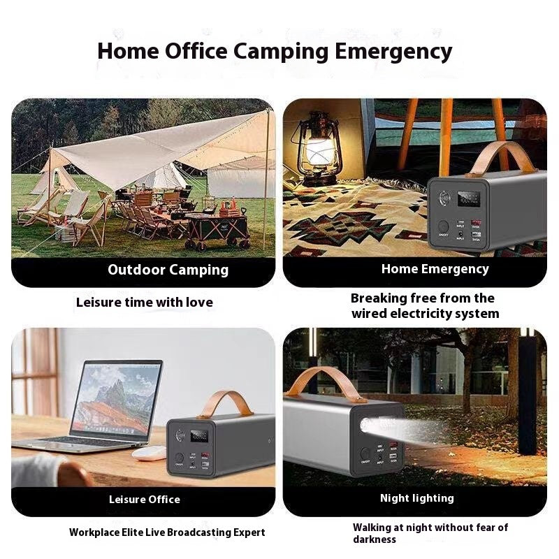 Stall Large Capacity Camping Standby Portable Outdoor Energy Storage Power — view 3