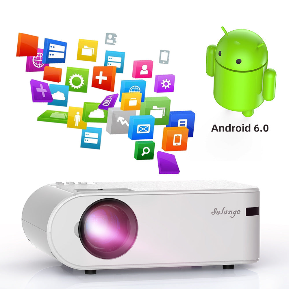 720p Portable Smart Projector P62 Supports Home Office HD — view 3