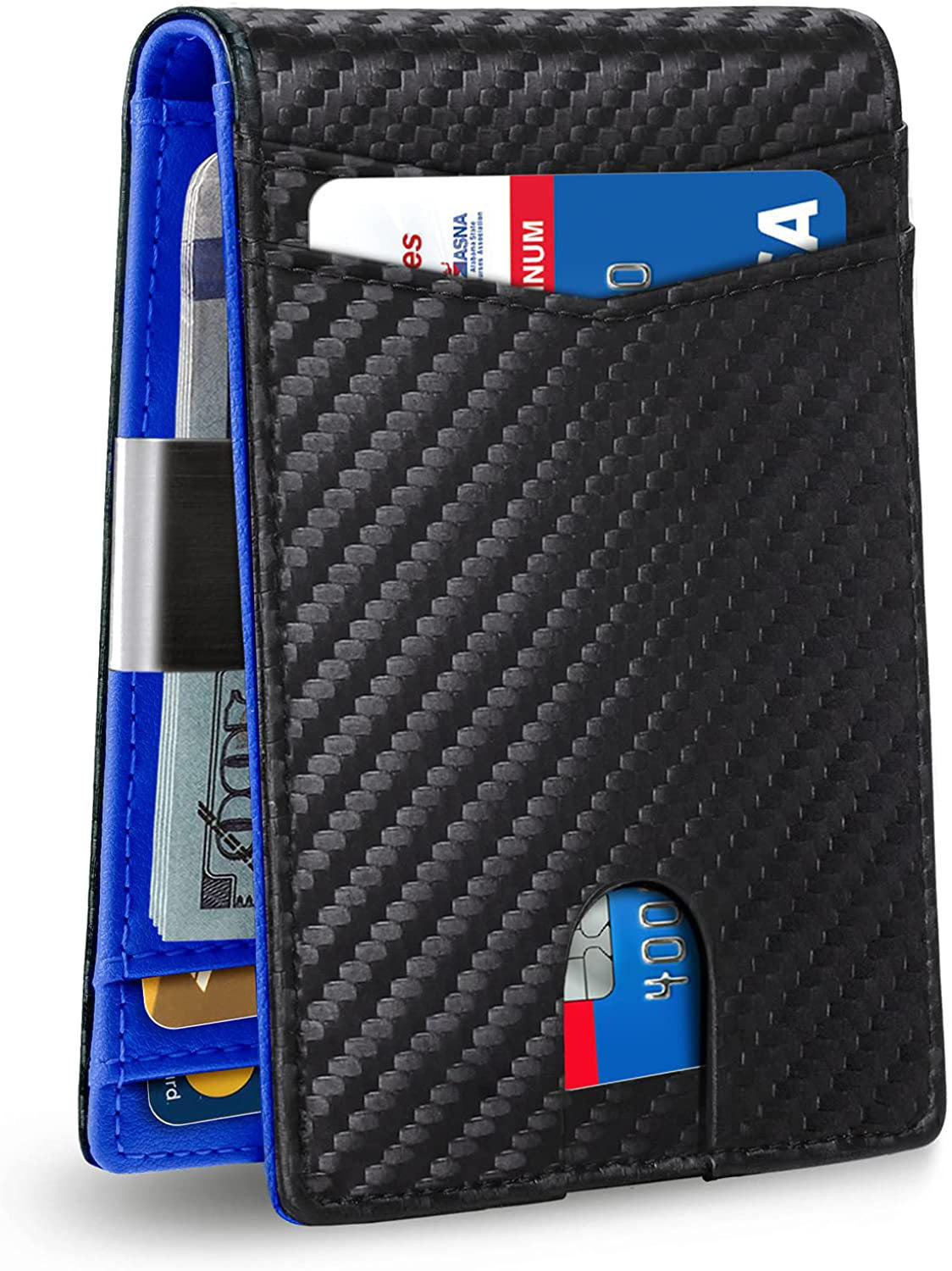 PU Leather Multiple Card Slots Anti-theft Wallet Holder — view 7