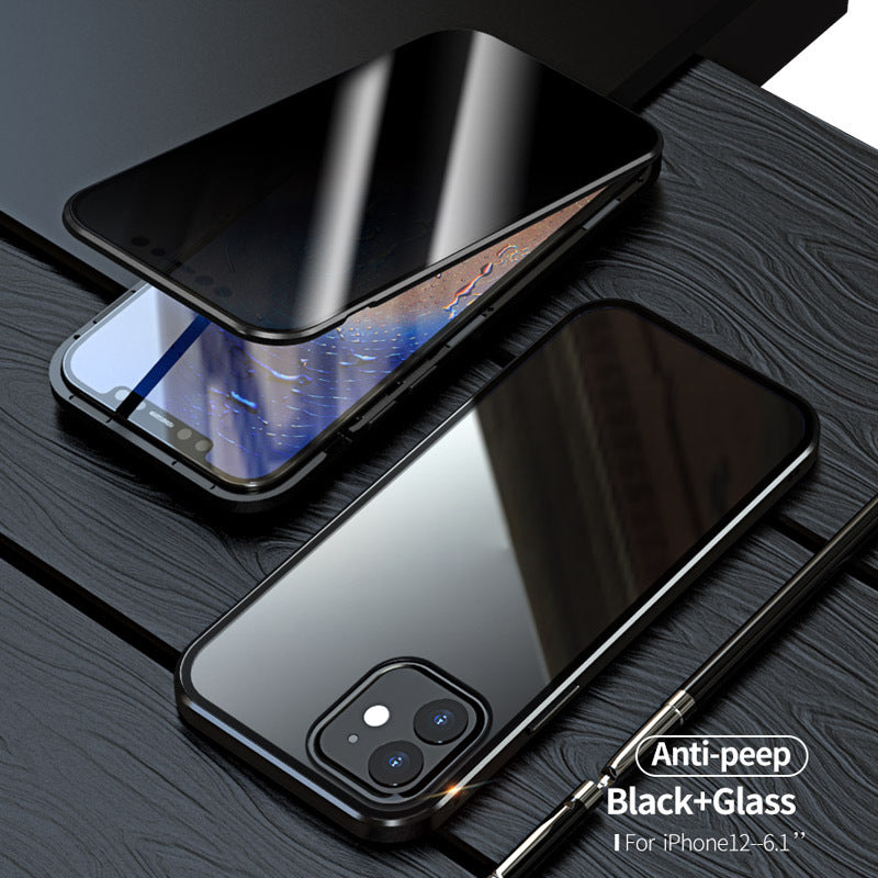 Magnetic Privacy Glass Case Anti-Spy 360 Protective — view 3