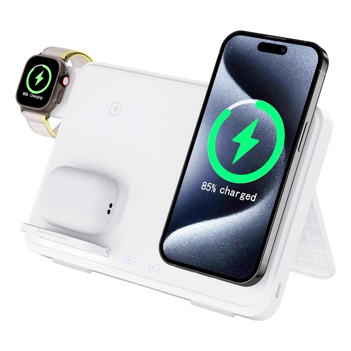 15W Three-in-one Wireless Charger — view 4