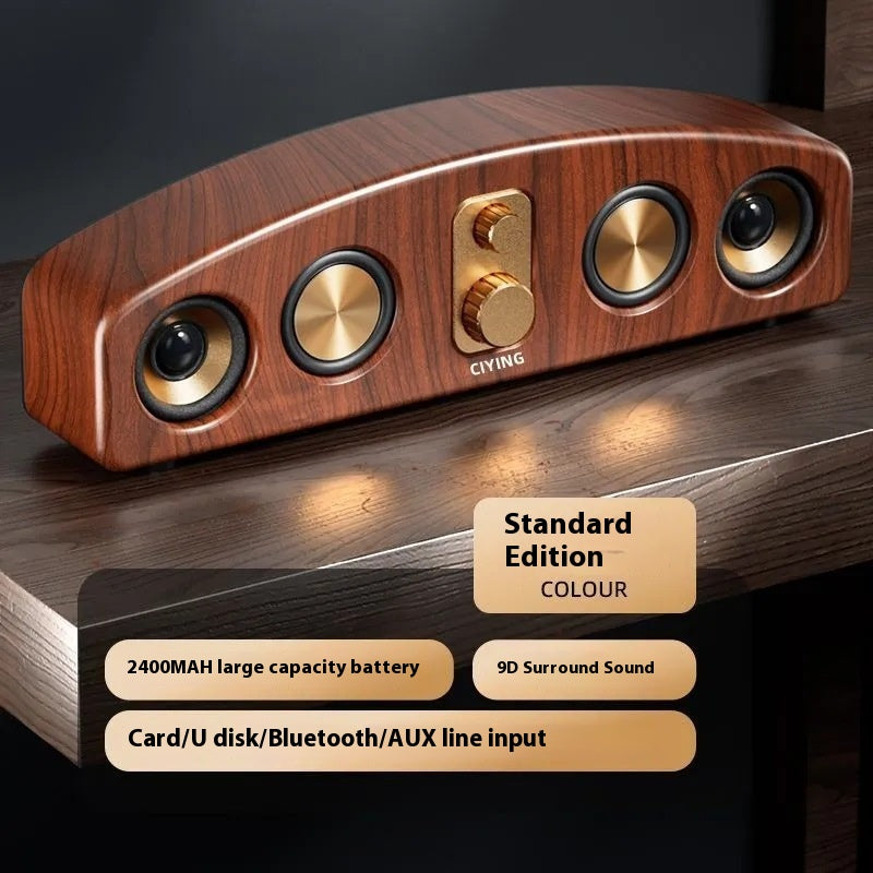 Bluetooth Speaker Retro Portable Stereo — view 6