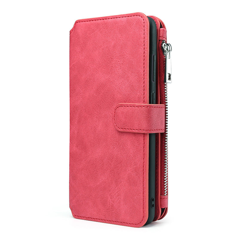 Leather Case Card Multi-function Mobile Phone Bag — view 2