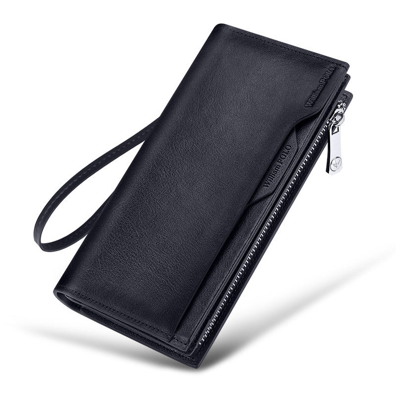 Driving License Holder Cowhide Large-capacity Wallet — view 3