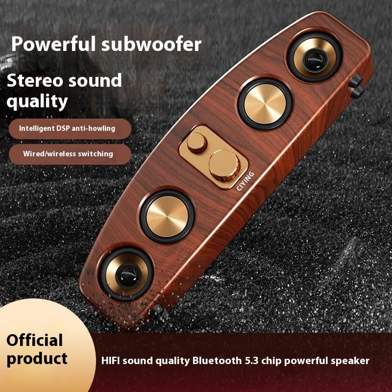 Bluetooth Speaker Retro Portable Stereo — view 3