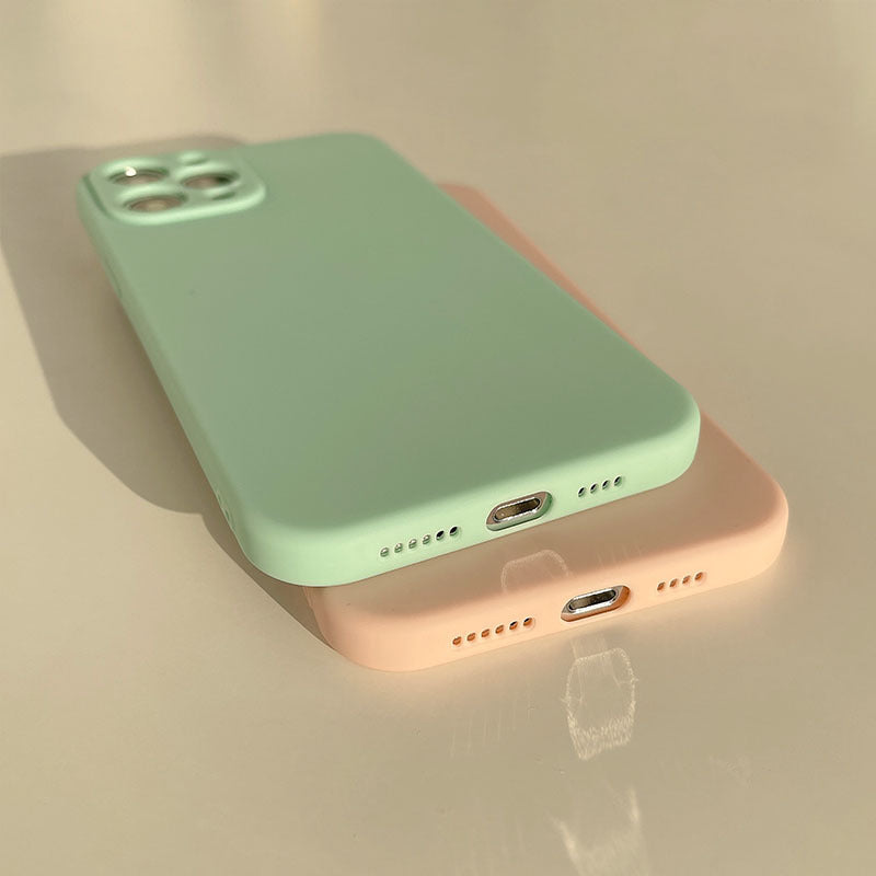 Original Liquid Silicone Frosted Phone Case — view 4