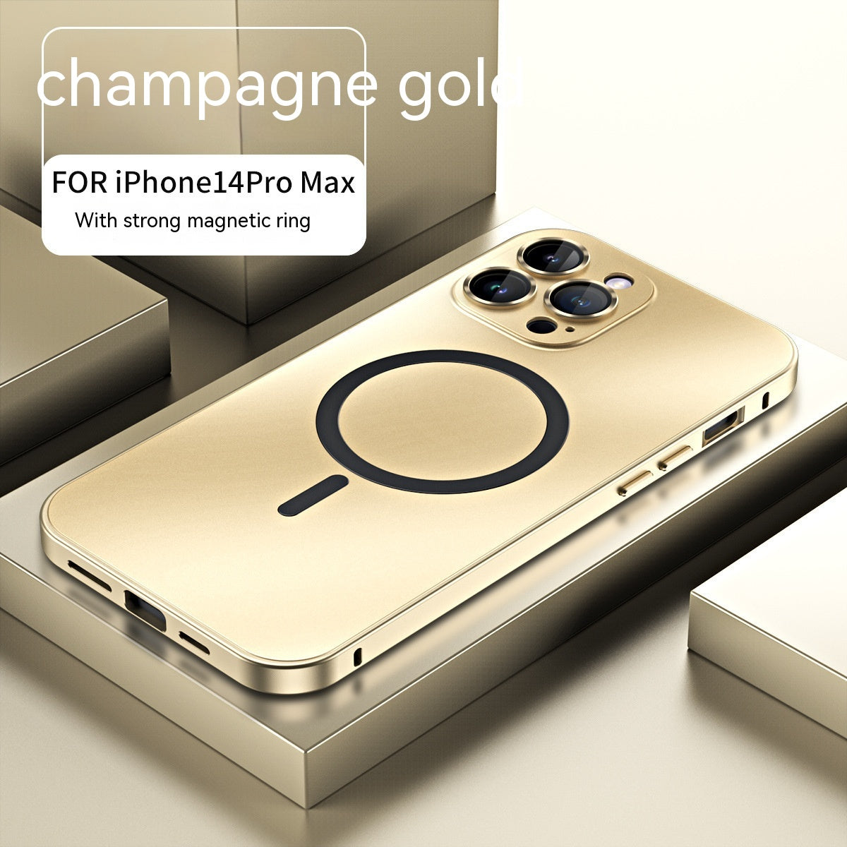 Magnetic Single-sided Spring Fastener Phone Case Lens Protector Protective