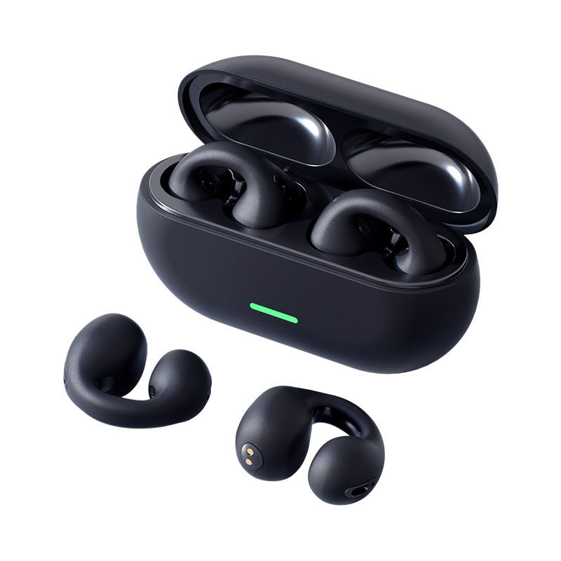 Wireless Ear Clip Bluetooth Headset TWS Comfortable Wear Not In-Ear Sports Bone — view 2