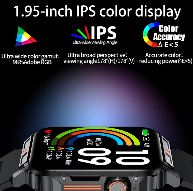L81 Outdoor Sports Square Smartwatch Answer Call Big Battery Fitness Tracker — view 4