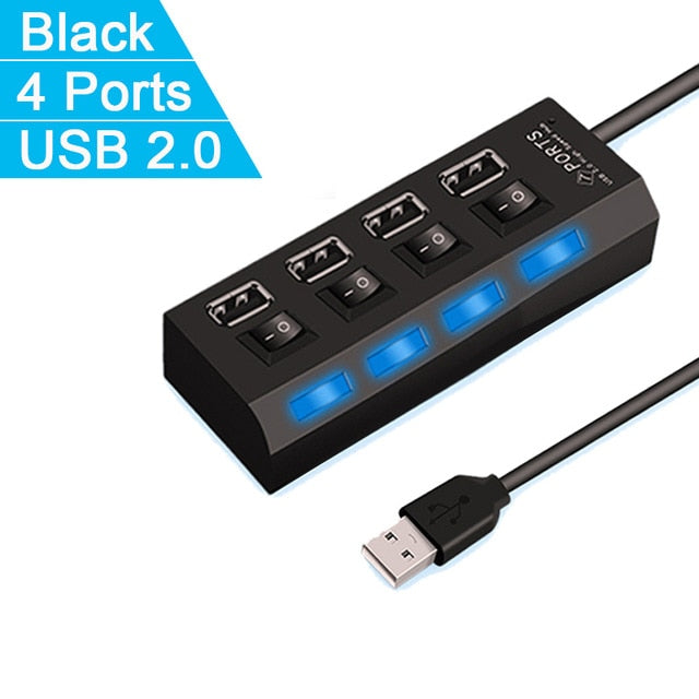 Notebook Computer Mouse Keyboard HUB Hub — view 4