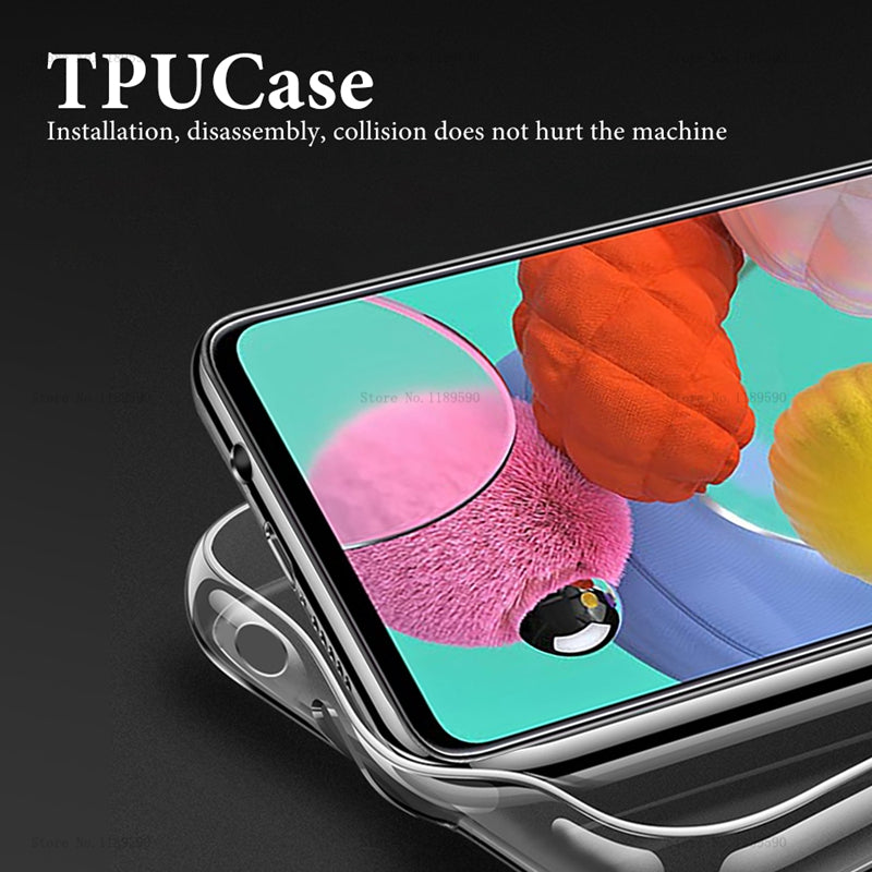 Air Bag Transparent Soft Silicone Mobile Phone Case — view 5