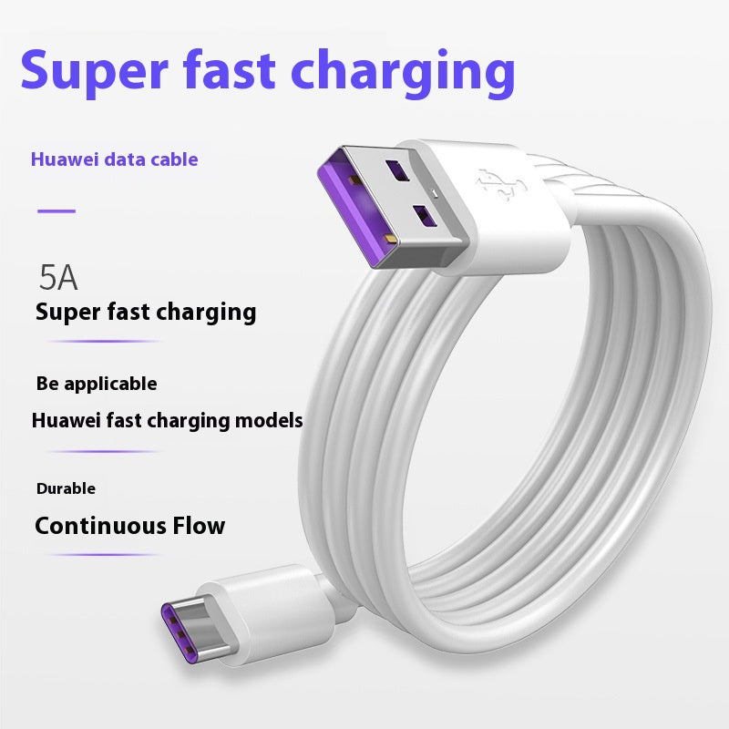 Rubber Android Super Fast Charge Data Cable — view 3